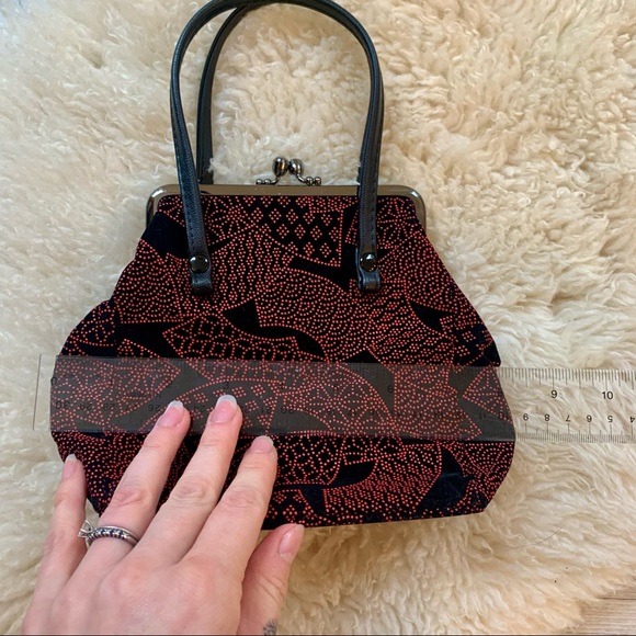 Red and Black Small Purse - Picture 3 of 5